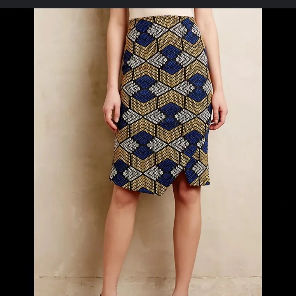 Maeve By Anthropologie Kanara Pencil secretary‎ Skirt SZ 2